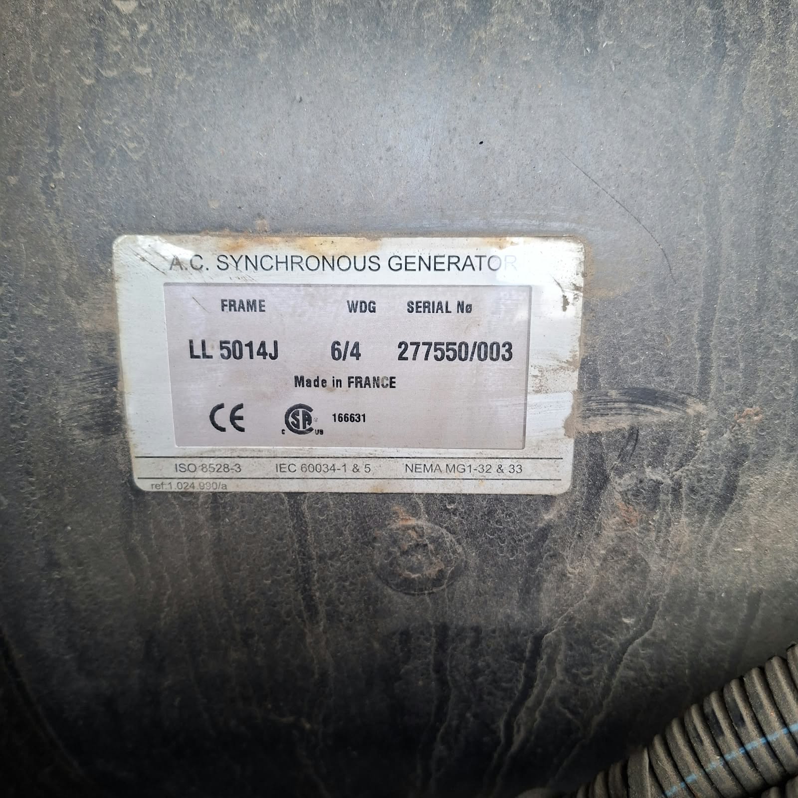 250 kVA FG Wilson XD250P2 Used Diesel Generator photograph 6