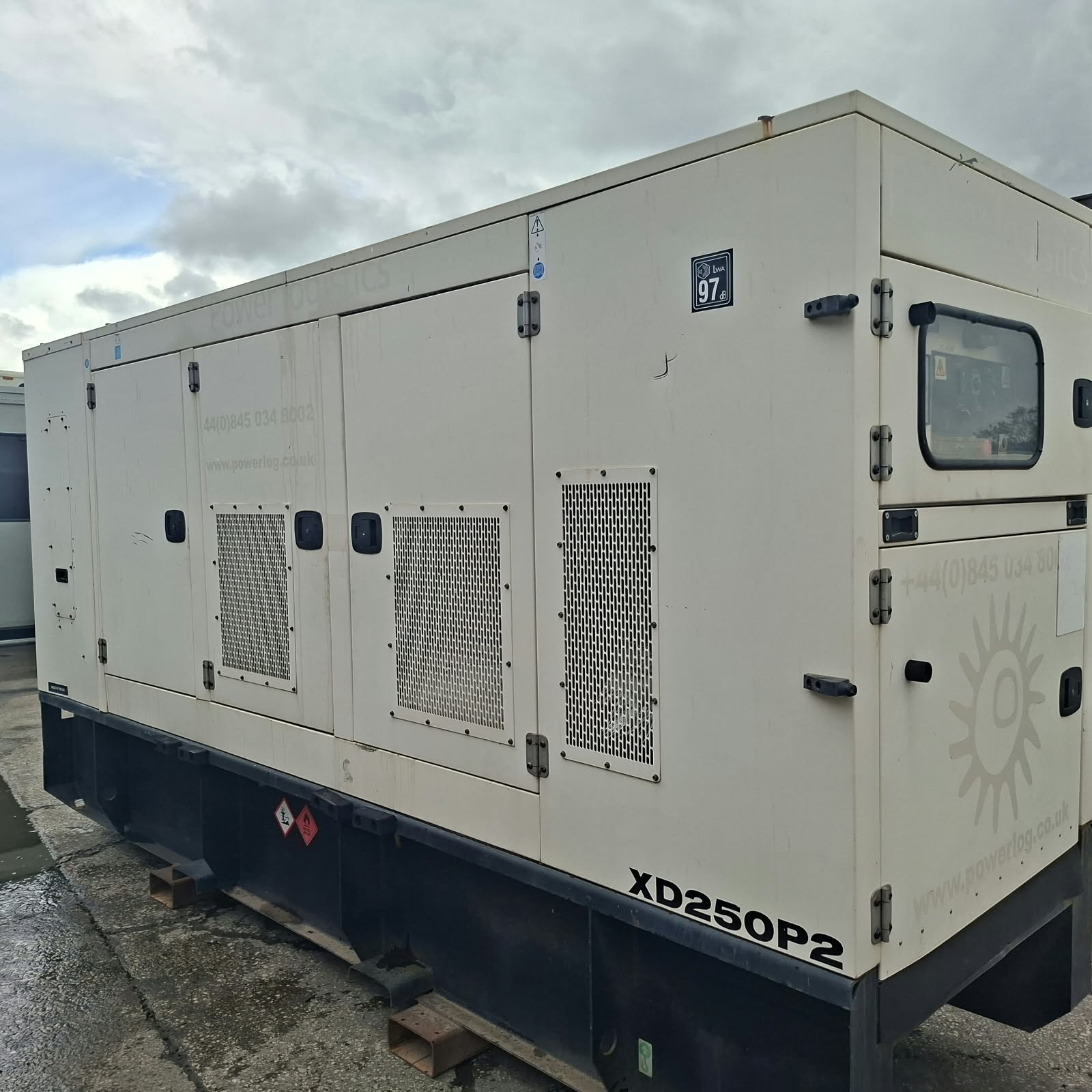250 kVA FG Wilson XD250P2 Used Diesel Generator